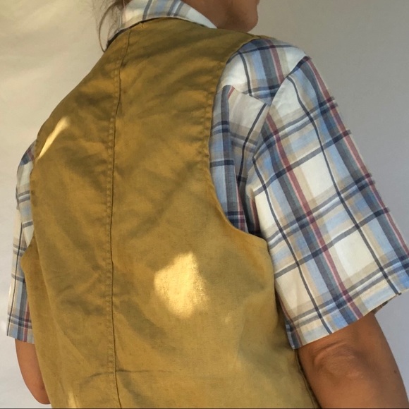 Vintage JC Higgins 1950’s hunting vest - sz small - Picture 3 of 6